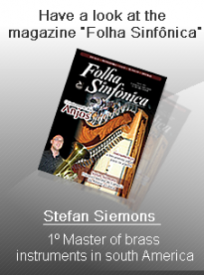 Revista Folha Sinf�nica Stefan Siemons 1� Mestre de Lutheria da Am�rica Latina
